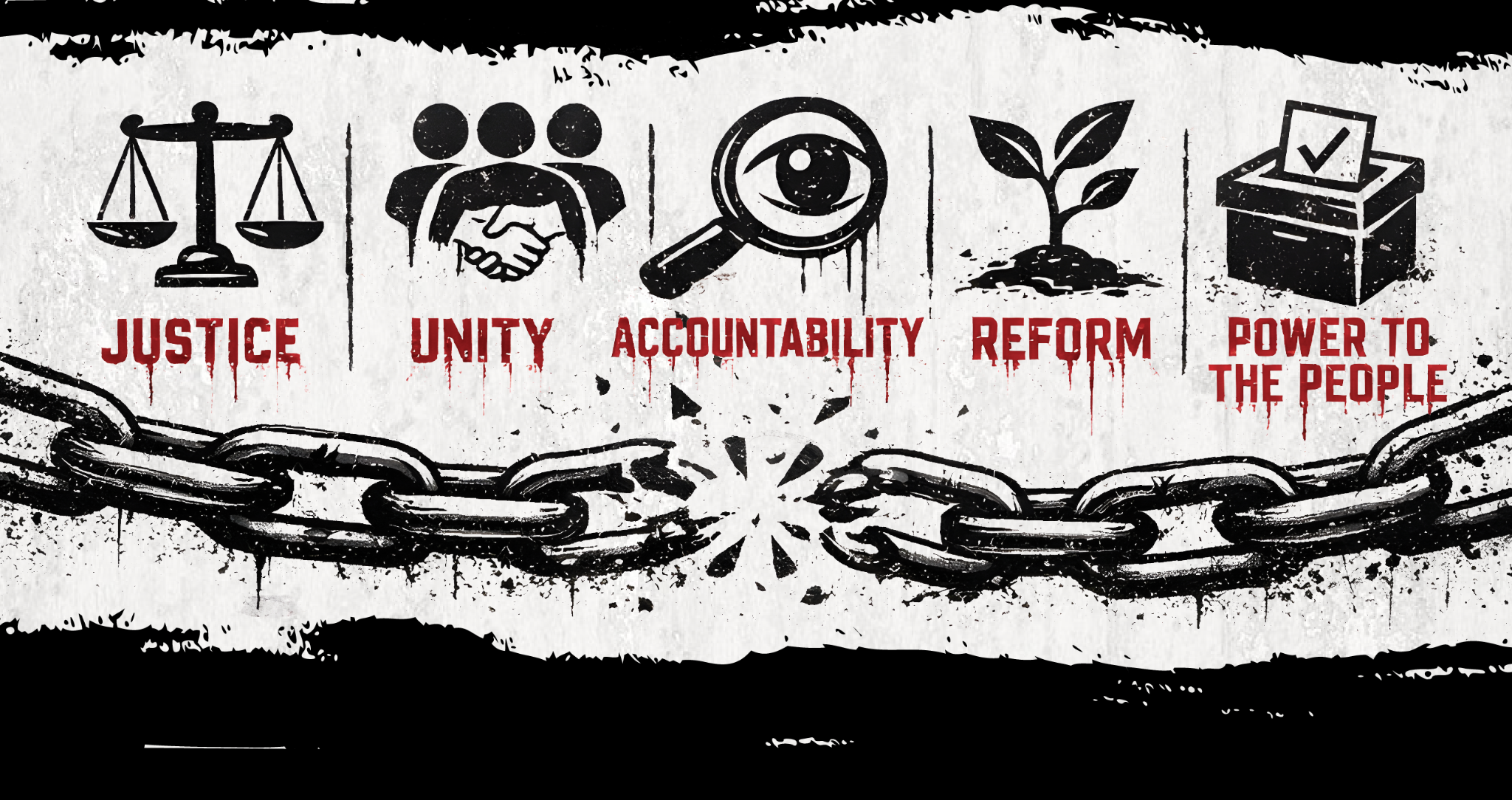 Vox Populi values banner art